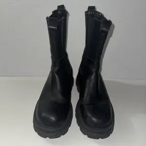 Steve Madden Shoes Steve Madden Chelsea Explorer Black Leather